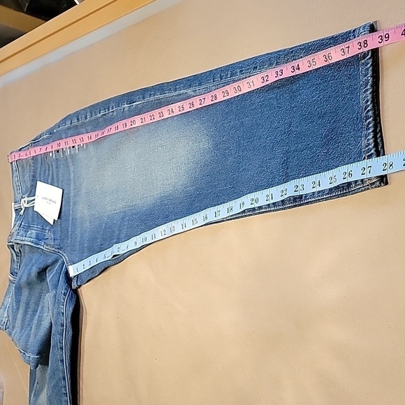 Lucky Brand Size 10/30 Ankle Drew Mom High Rise Taper Blue Jean NEW with Tag - Picture 7 of 14